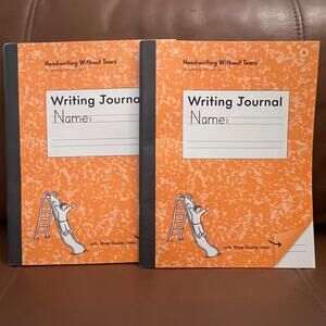 New Set of Two Handwriting Without Tears Writing Journals for Kids